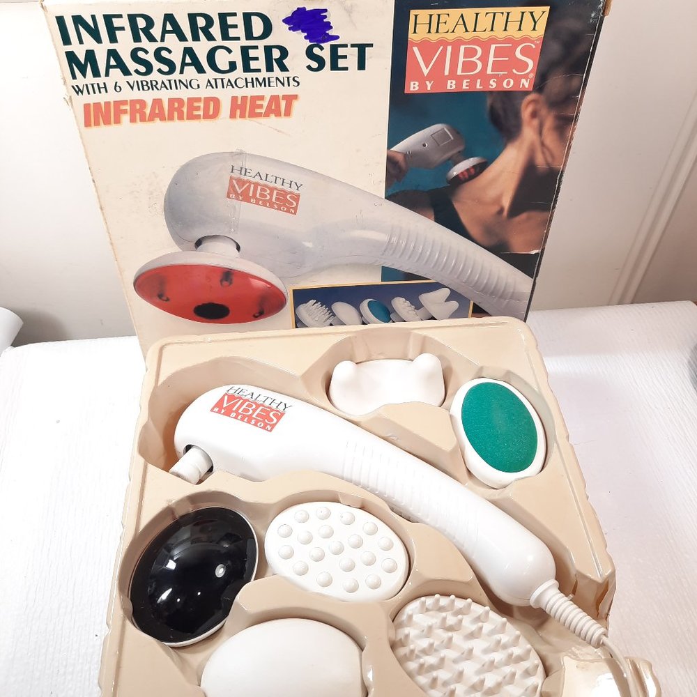 Belson Healthy Vibes 9591‎ Infared heat vibrating Massager Windmere HZ-2010 set
